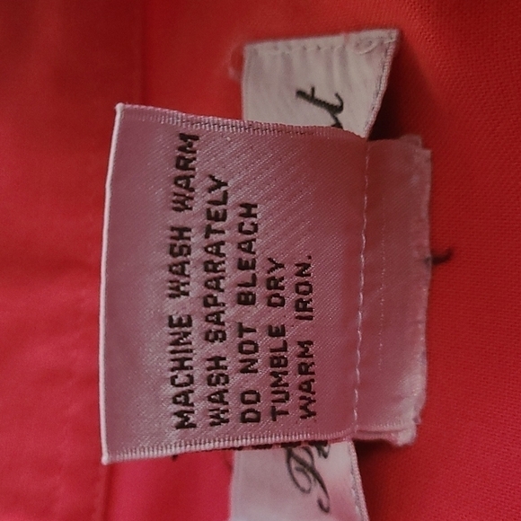 3/$20 Purple Crest Pink Casual Button-Up Shirt - Picture 6 of 6